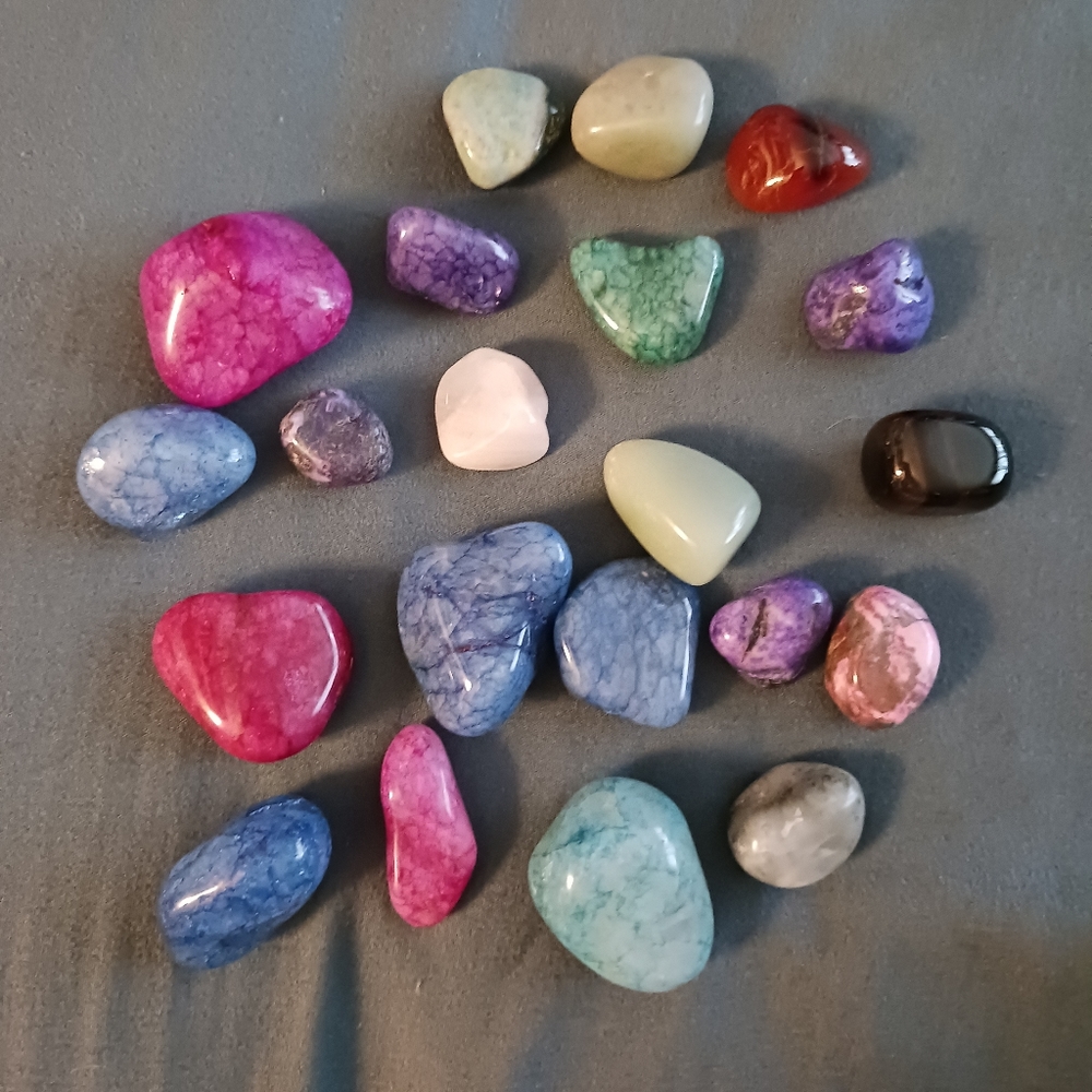Bundle Of Polished Rocks (21 pcs)